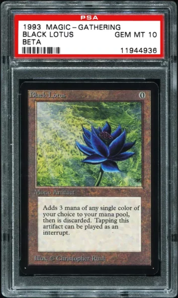 Grading Magic: The Gathering - Black Lotus