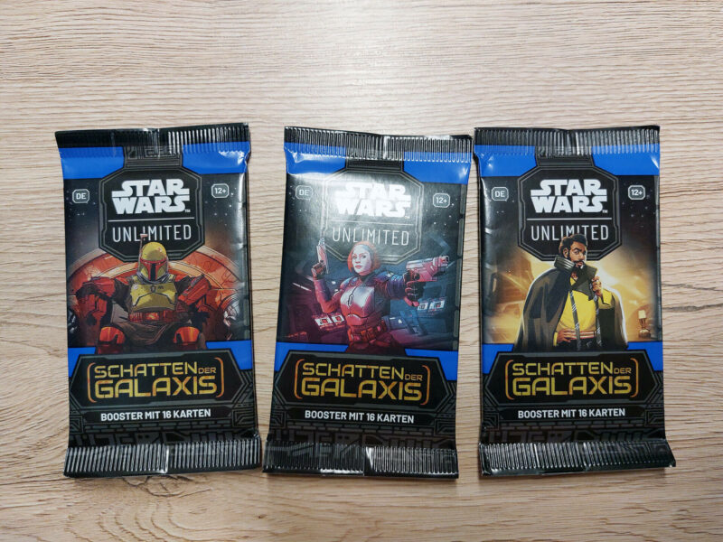 Star Wars Unlimited TCG Booster Packs - Schatten der Galaxis