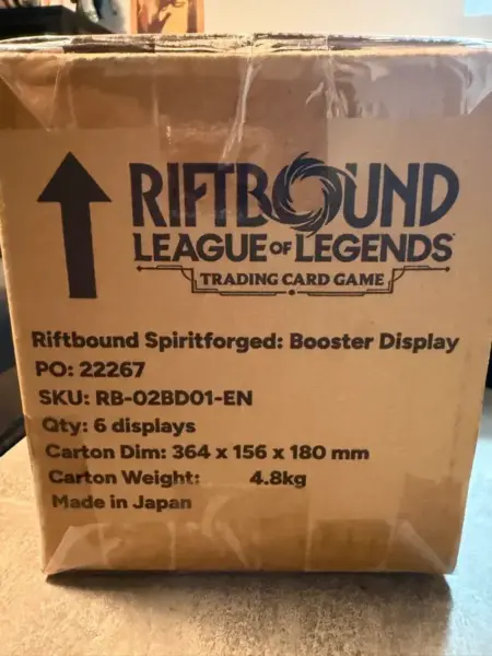 Riftbound Trading Card Card Case
